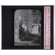 Les Miniatures de Jean Fouquet au musée de Chantilly. La Vierge et l'Enfant.
