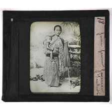 Java (1re série). Jeune femme Javanaise, (Sarakarta).