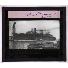 Les Villes flottantes. Silhouette Normandie. Nov. 1934.