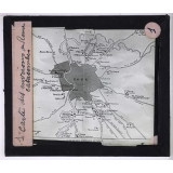 Les Catacombes de Rome. Carte des environs du Rome, catacombes.