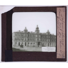 Guerre des Boërs. Johannesburg, Nouvel Hôtel des Postes et Télégraphes.