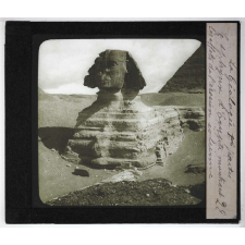 La Géologie expérimentale. Première partie. Application de la méthode expérimentale à l'étude des phénomènes d'érosion. Le sphinx d'Egypte montrant les effets de l'érosion éolienne.