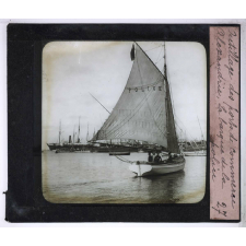 L'Outillage des grands ports de commerce modernes. Alexandrie, la barque de la police.