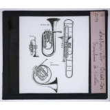 L'Acoustique et les instruments de musique. Saxhorn-alto, Cornet, Cor, Trombone à piston.