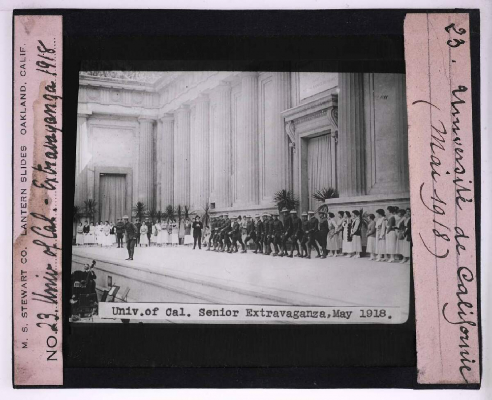 Université de Californie. Senior Extravaganza, May 1918 - Mai 1918.