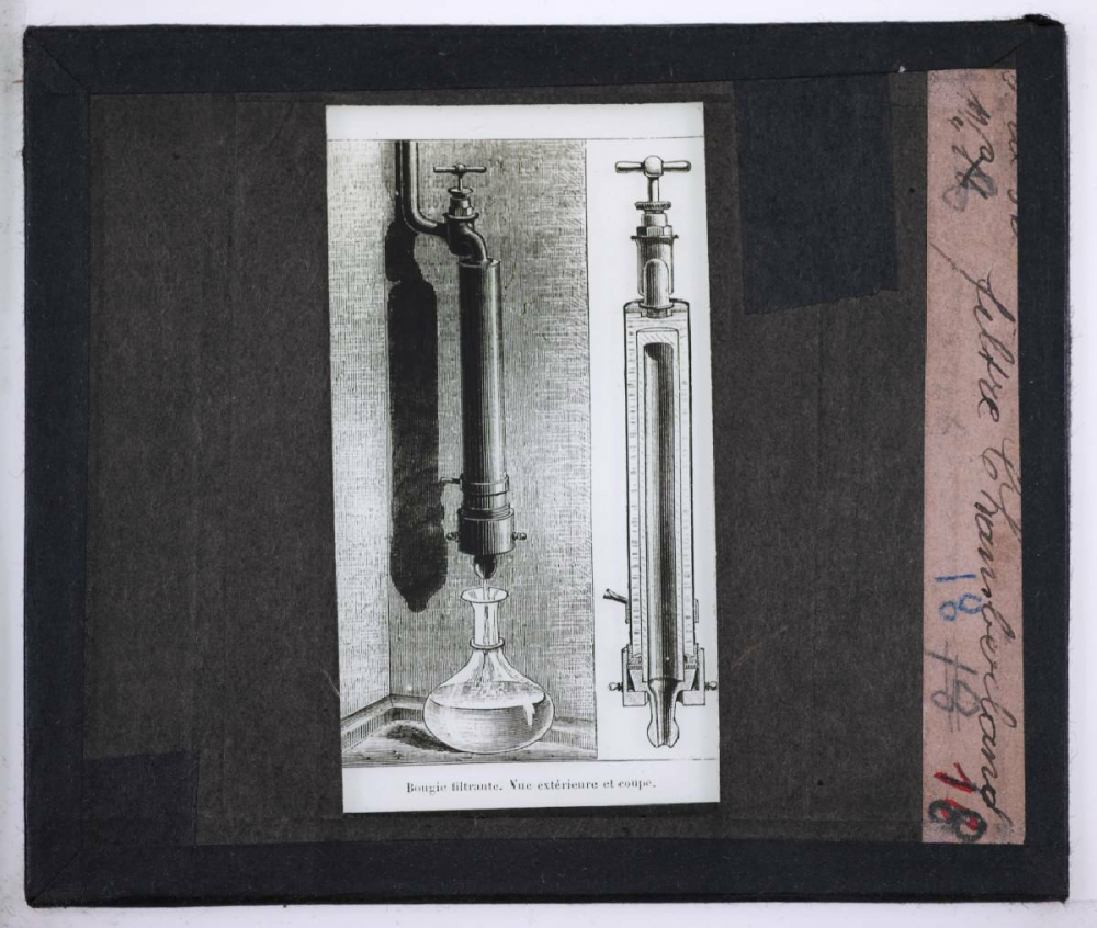 Pasteur. Filtre Chamberland.