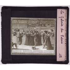 La Vie de Paris au XVIIè siècle. La Galerie du Palais.