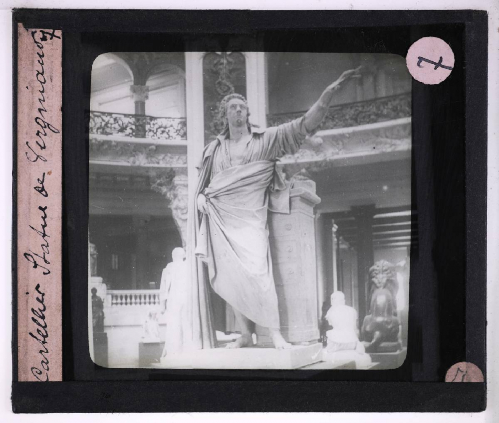 L'Art français du XIXe siècle d'après les collections du Grand-Palais (Exposition universelle de 1900). I Première moitié du siècle. Cartellier. Statue de Vergniaud.