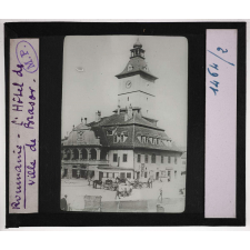 Roumanie actuelle. L'Hôtel de ville de Brasov.