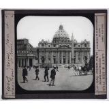 L'Italie. Rome, place et basilique St Pierre.