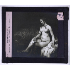 Rembrandt. Femme au bain. Musée du Louvre.