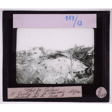 Le Pas-de-Calais en 1918. Ouchy-lez-La Bassée. Aspect général de la fosse B.