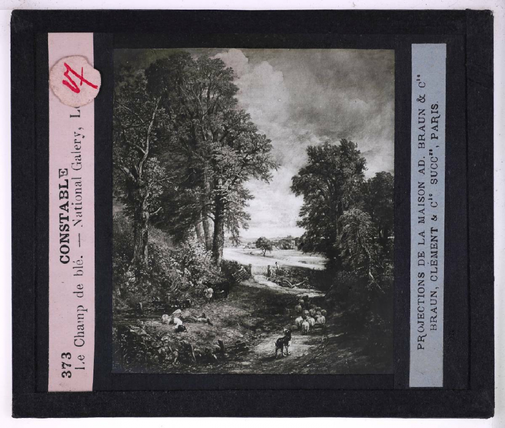 La Peinture anglaise. Constable. Le Champ de blé. National Galery, Londres.