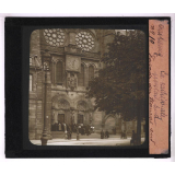 La Cathédrale de Strasbourg. Portail sud. Façade du transept sud.