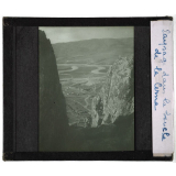 Yougoslavie. Paysage dans la boucle de la Cerna.
