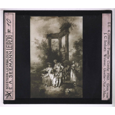 Goethe (I). Familie Goethe 1762. Gem. von J.C. Seekatz. Weimar, Goethe-Nat.-Mus.