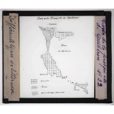 Les Différents types de littoraux. Carte de la presqu'île de Quiberon.