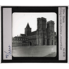 Normandie. Caen. Abbaye-aux-Dames, ensemble.