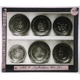 Poteries et faïences. Plats de Souflenheim 1840-1860.