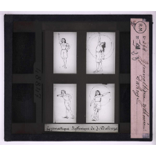 Education physique. La gymnastique. Gymnastique rythmée : Dalcroze.