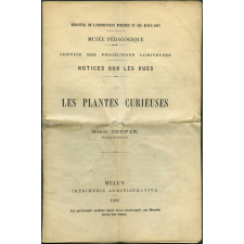 Les Plantes curieuses. Notices sur les vues.
