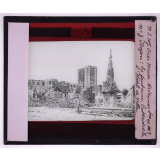 Oise, Meuse, Seine-et-Marne et Ardennes en 1918. Noyon : La fontaine, Cathédrale, l'Hôtel de ville.