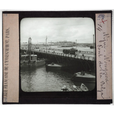 Russie. Nijni-Nowgorod : Pont de la Volga.