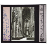 Vallée du Rhin. Dom zu Köln. Mittelschiff. Cathédrale de Cologne. Nef centrale.