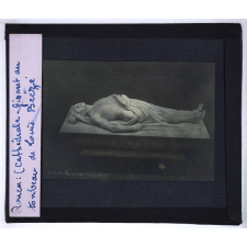 La Sculpture française d'après le musée de moulages du Trocadéro. II. Depuis le XVIe siècle. Rouen. Cathédrale. Gisant du tombeau de Louis Brézé.