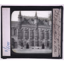 La Belgique II. Gand, Bruges, la Meuse. Bruges. Hôtel de Ville.