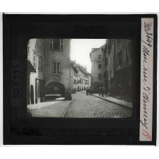 Les Alpes. Une rue d'Annecy.