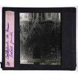 La Cathédrale de Reims. Portail gauche.