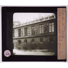 Paris au XVI. L'Hôtel carnavalet, l'aile gauche.