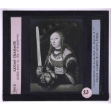 Peinture allemande. Lucas Cranach. Judith avec la tête d'Holopherne.