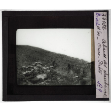 Le Brésil. Cabanes des chercheurs d'or. Ouro-Préto.