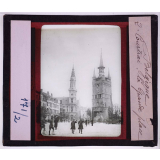 La Belgique en 1918. Courtrai, la grande Place.