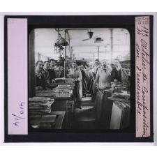 L'Imprimerie des origines à 1900. Atelier de composition - vue d'ensemble.