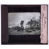 La Guerre de 1870. III - La guerre en province. Grolleron. Attaque d'une ferme.