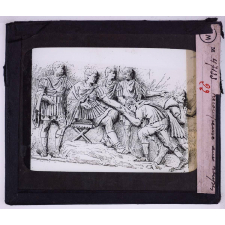 Les Empereurs romains. Recompense aux troupes.