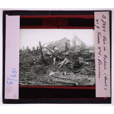 Le Pas-de-Calais en 1918. Lens. Fosse n° 4. Ruines.
