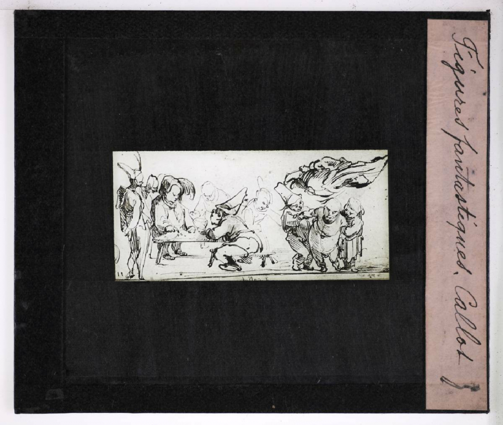 Le Dessin au Musée du Louvre : Ecole française. Figures fantastiques. Callot.