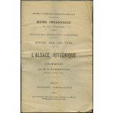 L'Alsace historique. Notices sur les vues.