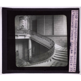 Le Château de Compiègne. Escalier d'honneur (rampe époque Louis XVI).