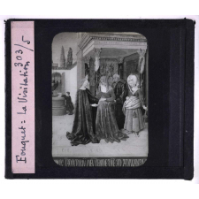 Les Miniatures de Jean Fouquet au musée de Chantilly. La Visitation.