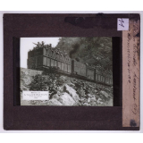 Guerre des Boërs. Train blindé partant en reconnaissance.