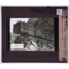 Guerre des Boërs. Train blindé partant en reconnaissance.