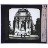 Les Fontaines artistiques de Paris. Fontaine St Michel.