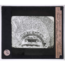 Les Catacombes de Rome. Décoration de la crypte de Saint Janvier au Cimetière de Prétextat.