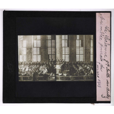 La Sorbonne. Grande salle des Actes. Assemblée générale du 5 mars 1717.