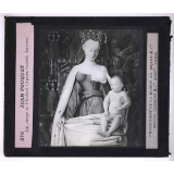Les Primitifs français (La peinture en France aux XIVe, XVe et XVIe siècles). Jean Fouquet. La Vierge et l'Enfant (Agnès Sonrel) Anvres.
